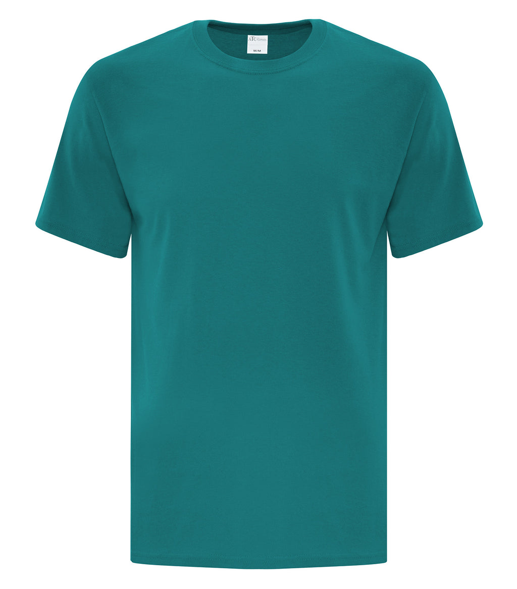 ATC Everyday Collection ATC1000, Cotton Tee, Teal