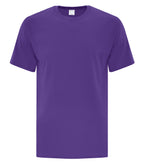 ATC Everyday Collection ATC1000, Cotton Tee, Team Purple