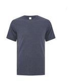 ATC Everyday Collection ATC1000, Cotton Tee, Heather Navy**