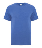 ATC Everyday Collection ATC1000, Cotton Tee, Heather Royal**