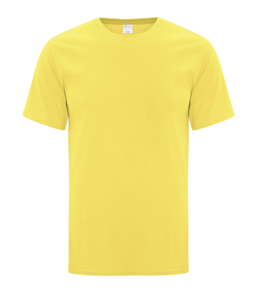 ATC Everyday Collection ATC1000, Cotton Tee, Yellow