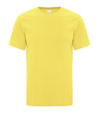 ATC Everyday Collection ATC1000, Cotton Tee, Yellow