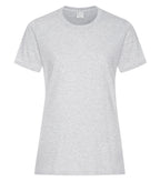 ATC Everyday Collection ATC1000L, Cotton Ladies' Tee, Ash Grey***