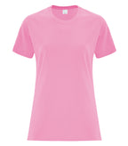 ATC Everyday Collection ATC1000L, Cotton Ladies' Tee, Candy Pink