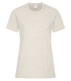 ATC Everyday Collection ATC1000L, Cotton Ladies' Tee, Oatmeal Heather***
