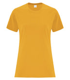 ATC Everyday Collection ATC1000L, Cotton Ladies' Tee, Gold