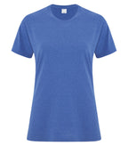 ATC Everyday Collection ATC1000L, Cotton Ladies' Tee, Heather Royal**