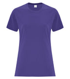 ATC Everyday Collection ATC1000L, Cotton Ladies' Tee, Purple