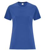 ATC Everyday Collection ATC1000L, Cotton Ladies' Tee, Royal