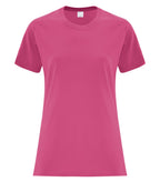ATC Everyday Collection ATC1000L, Cotton Ladies' Tee, Sangria