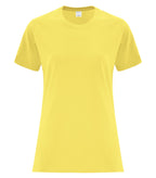 ATC Everyday Collection ATC1000L, Cotton Ladies' Tee, Yellow