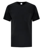ATC Everyday Collection ATC1000P, Cotton Pocket Tee, Black