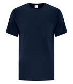 ATC Everyday Collection ATC1000P, Cotton Pocket Tee, Dark Navy