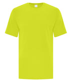 ATC Everyday Collection ATC1000T, Cotton Tall Tee, Safety Green**