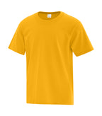 ATC Everyday Collection ATC1000Y, Cotton Youth Tee, Team Gold