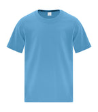 ATC Everyday Collection ATC1000Y, Cotton Youth Tee, Aquatic Blue