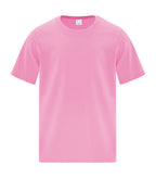 ATC Everyday Collection ATC1000Y, Cotton Youth Tee, Candy Pink