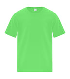ATC Everyday Collection ATC1000Y, Cotton Youth Tee, Neon Green**