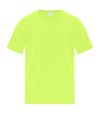 ATC Everyday Collection ATC1000Y, Cotton Youth Tee, Neon Yellow**