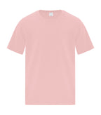 ATC Everyday Collection ATC1000Y, Cotton Youth Tee, Pale Blush
