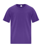 ATC Everyday Collection ATC1000Y, Cotton Youth Tee, Team Purple