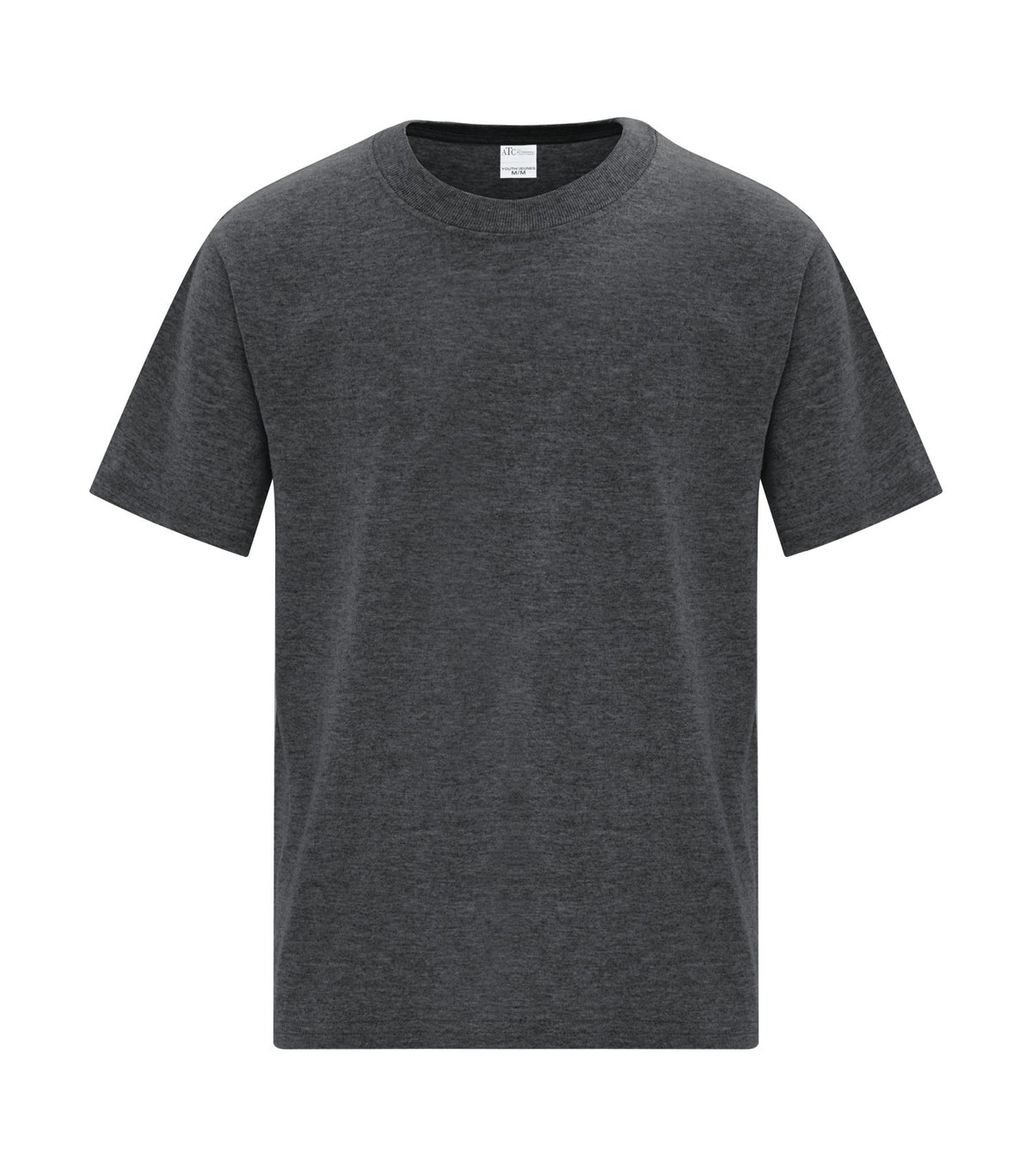 ATC Everyday Collection ATC1000Y, Cotton Youth Tee, Dark Heather Grey**