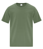 ATC Everyday Collection ATC1000Y, Cotton Youth Tee, Fatigue Green