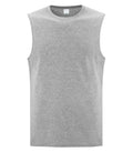 ATC Everyday Collection ATC1002, Cotton Sleeveless Tee, Athletic Heather*