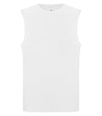 ATC Everyday Collection ATC1002, Cotton Sleeveless Tee, White