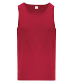 ATC Everyday Collection ATC1004, Cotton Tank Top, Red