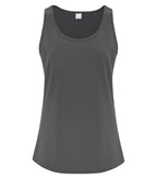 ATC Everyday Collection ATC1004L, Cotton Ladies' Tank Top, Charcoal