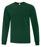 ATC Everyday Collection ATC1015, Cotton Long Sleeve Tee, Team Forest Green