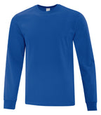 ATC Everyday Collection ATC1015, Cotton Long Sleeve Tee, Team Royal