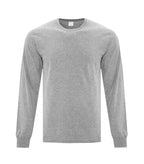 ATC Everyday Collection ATC1015, Cotton Long Sleeve Tee, Athletic Heather*
