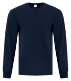 ATC Everyday Collection ATC1015, Cotton Long Sleeve Tee, Dark Navy
