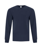 ATC Everyday Collection ATC1015, Cotton Long Sleeve Tee, Navy