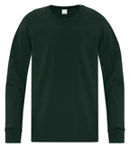ATC Everyday Collection ATC1015Y, Cotton Long Sleeve Youth Tee, Dark Green
