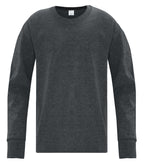 ATC Everyday Collection ATC1015Y, Cotton Long Sleeve Youth Tee, Dark Heather Grey**