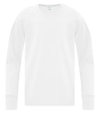 ATC Everyday Collection ATC1015Y, Cotton Long Sleeve Youth Tee, White
