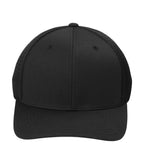 ATC Flexfit ATC110M, 110 Mesh Back Cap, Black/Black