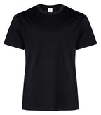 ATC Everyday Collection ATC2000, Ring Spun Cotton Tee, Black