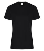 ATC Everyday Collection ATC2000L, Ring Spun Cotton Ladies' Tee, Black