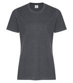 ATC Everyday Collection ATC2000L, Ring Spun Cotton Ladies' Tee, Dark Heather Grey**