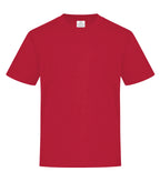ATC Everyday Collection ATC2000Y, Ring Spun Cotton Youth Tee, Red