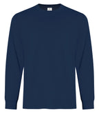 ATC Everyday Collection ATC2015, Ring Spun Cotton Long Sleeve Tee, Navy
