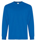 ATC Everyday Collection ATC2015, Ring Spun Cotton Long Sleeve Tee, Royal