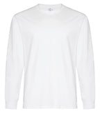 ATC Everyday Collection ATC2015, Ring Spun Cotton Long Sleeve Tee, White