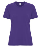 ATC ATC3600L, Pro Spun Ladies' Tee, Purple