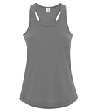 ATC ATC3604L, Pro Spun Racerback Ladies' Tank, Coal Grey