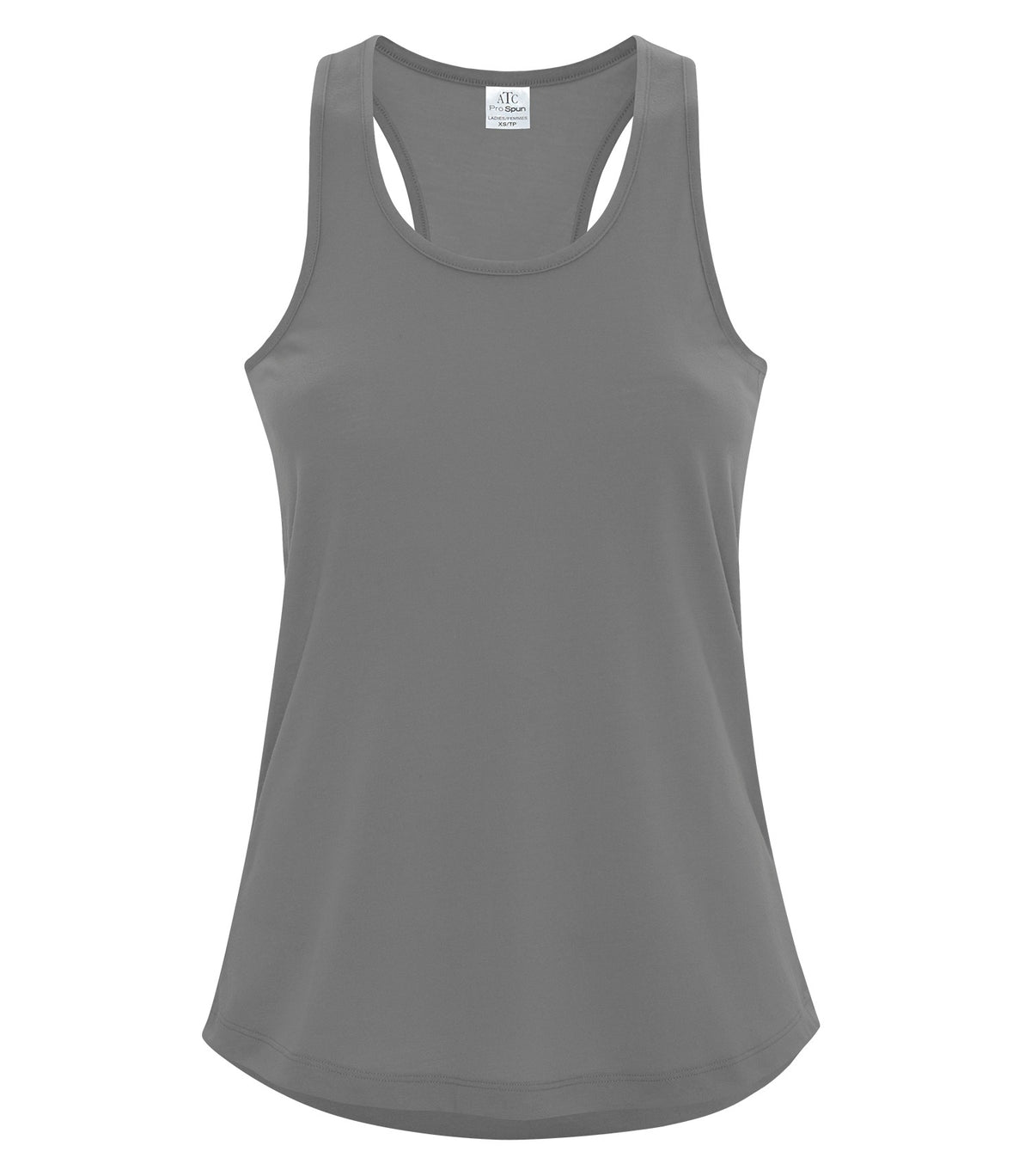 ATC ATC3604L, Pro Spun Racerback Ladies' Tank, Coal Grey